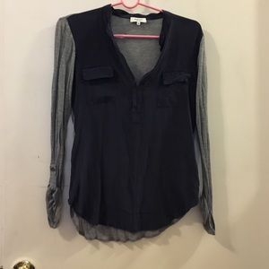 Babaton silk/cotton top