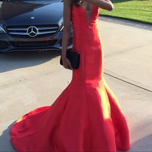 Jovani Satin Prom Dress