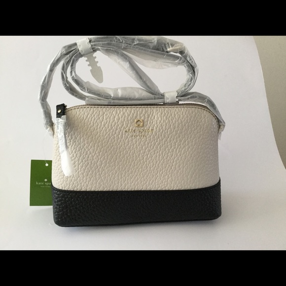 Kate Spade Southport Avenue Pebble Beige & Black - Picture 4 of 4