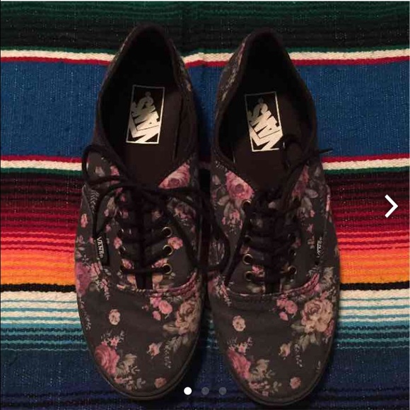 Floral Vans