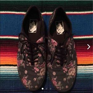 Floral Vans