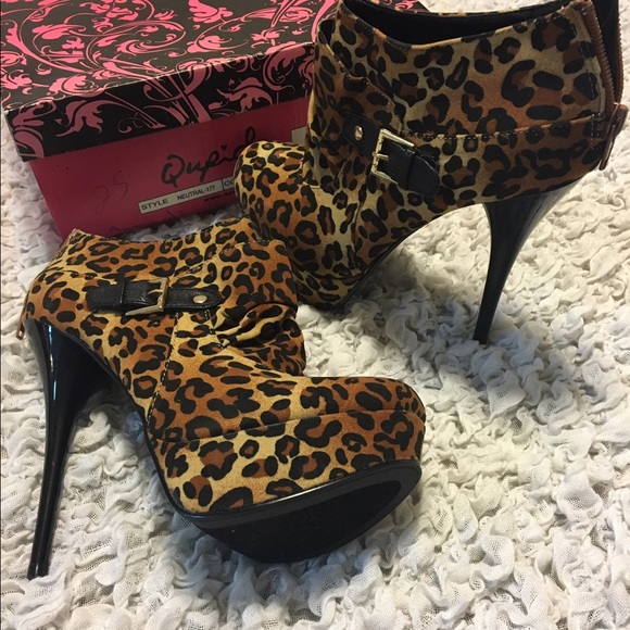 Leopard booties - Picture 2 of 3