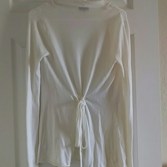 Cardigan with tie in the back - Picture 2 of 4