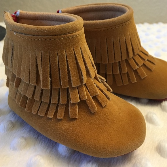 Red Bottom Moccassin Booties