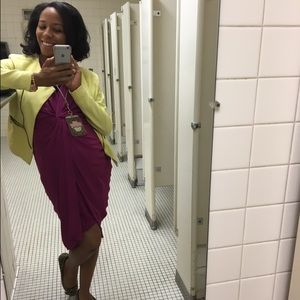 Asos maternity dress.