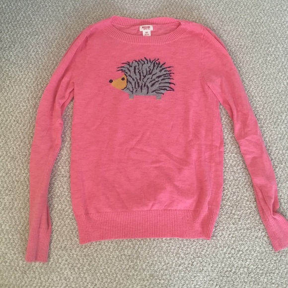 Pink Hedgehog Sweater