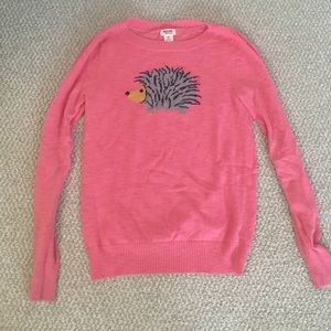 Pink Hedgehog Sweater