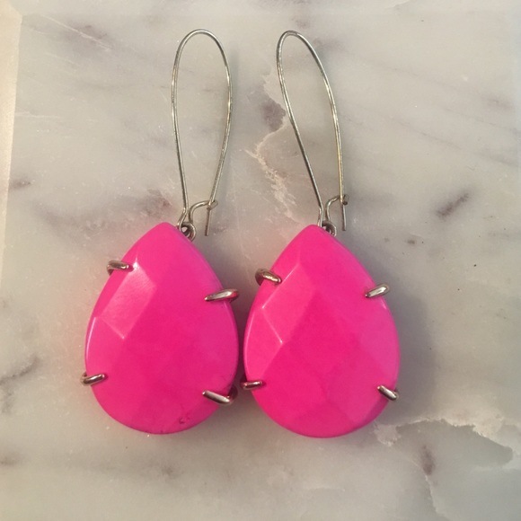 Allison Neon Pink Kendra Scott Earring