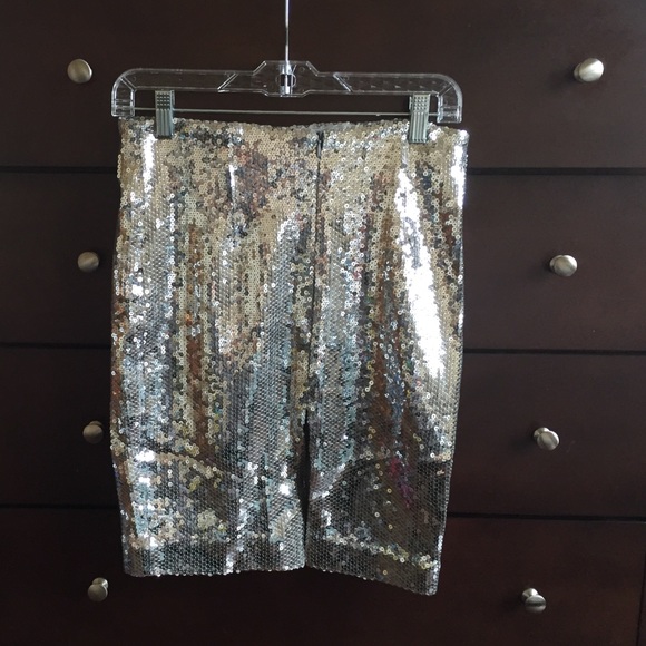 Sequin Pencil Skirt - Picture 2 of 4