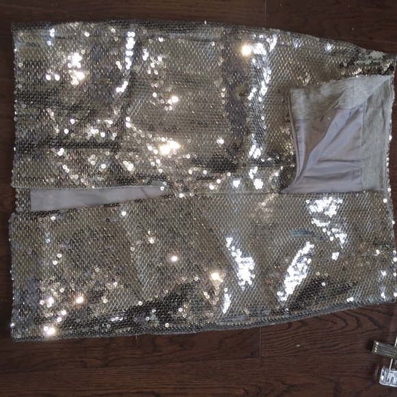 Sequin Pencil Skirt - Picture 4 of 4
