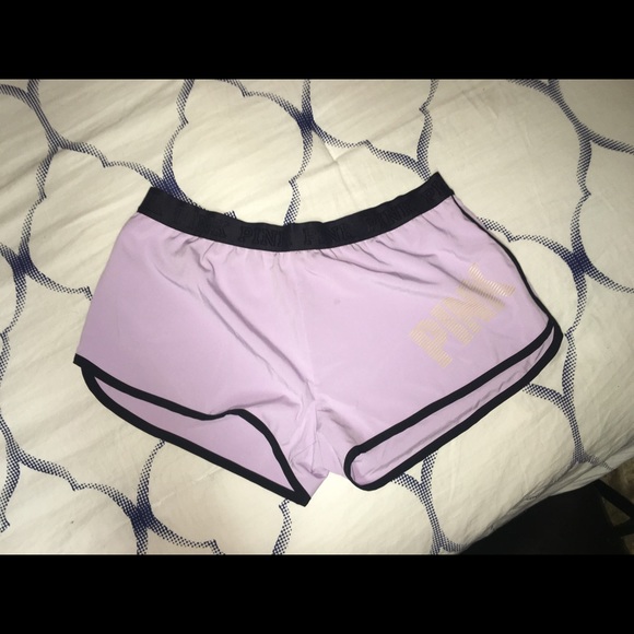 Brand NWT PINK elastic waist campus shorts