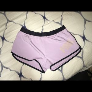 Brand NWT PINK elastic waist campus shorts