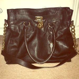 Michael Kors Hamilton Leather Tote