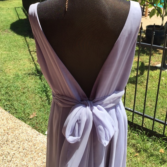 Lavender formal dress - Picture 3 of 4