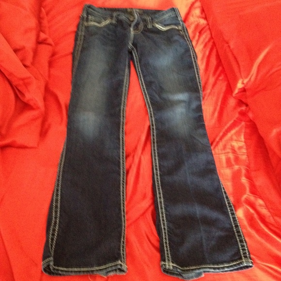 Silver jeans