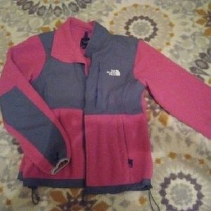 Pink North Face Fleece