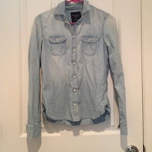 American Eagle Denim Shirt-Size XS
