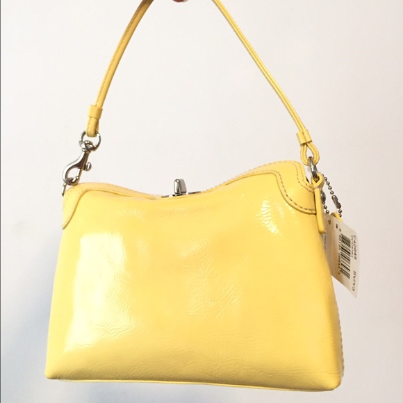 Coach patent leather purse