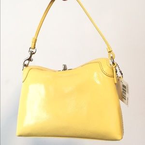 Coach patent leather purse