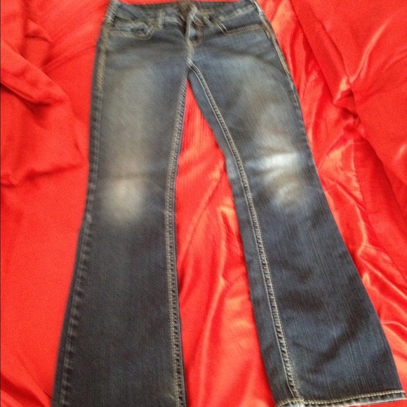 Silver jeans