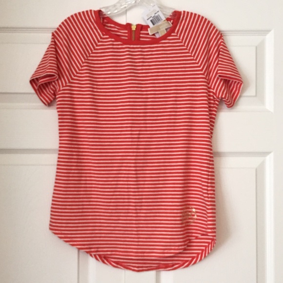 Brand new Michael Kors striped t-shirt - Picture 1 of 3
