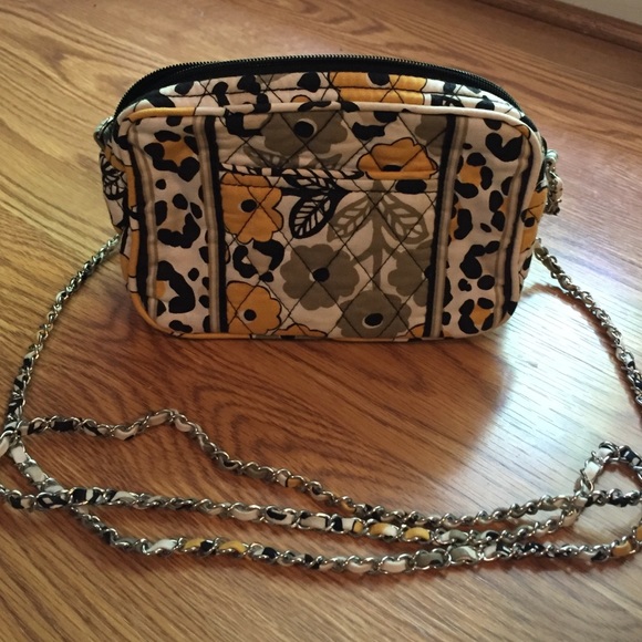 Vera Bradley mini chain bag in Go Wild EUC