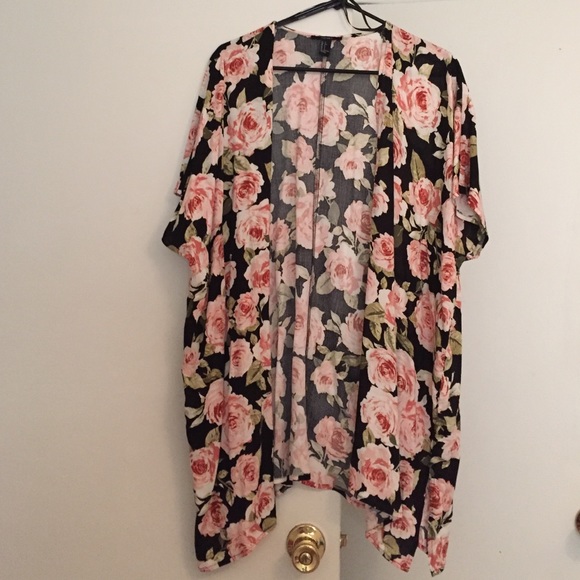 Forever 21 floral kimono