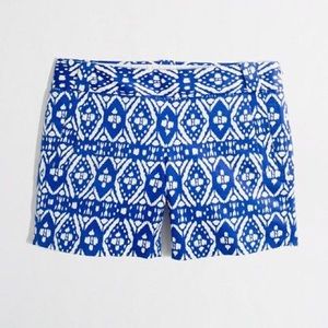 5" printed chino shorts > j.crew
