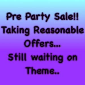 Post Party Sale