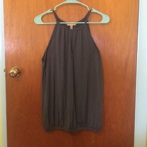 Steel Blue Banana Republic Keyhole Tank