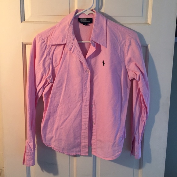 Ralph Lauren Polo women's pink polo
