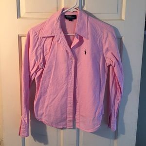 Ralph Lauren Polo women's pink polo
