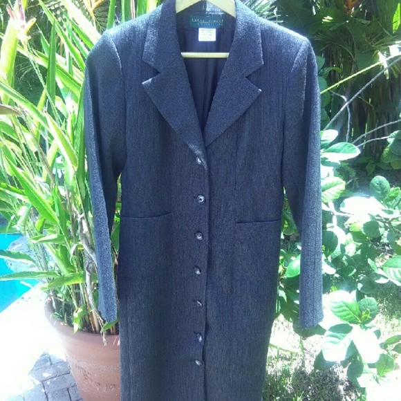 Harv? Benard wool button down coat dress