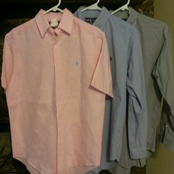 Men's Ralph Lauren shirt bundle
