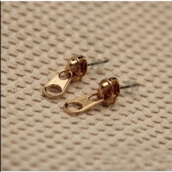 Zipper Earrings - Picture 2 of 4
