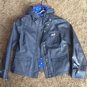 Hollister rain jacket