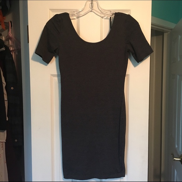 Gray Bodycon Dress F21