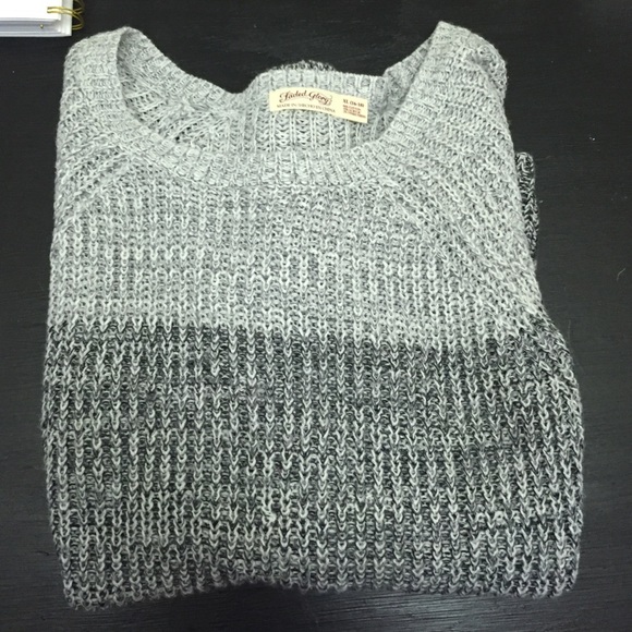 FADED GLORY CHUNKY KNIT SWEATER - Picture 1 of 4