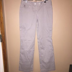 Like New Loft slim fit cargo pants