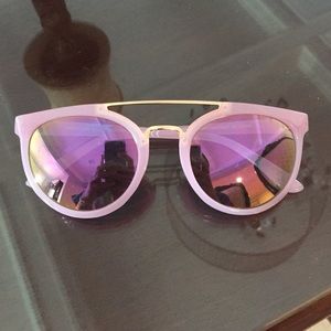 Pink American eagle sunglasses