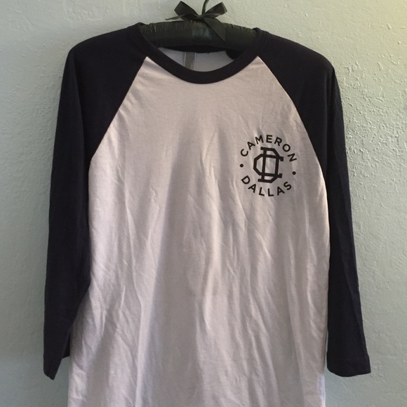 Cameron Dallas baseball tee