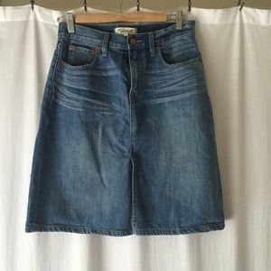Madewell Denim Skirt