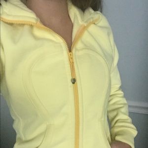 Lululemon Yellow Scuba Jacket-Size 4