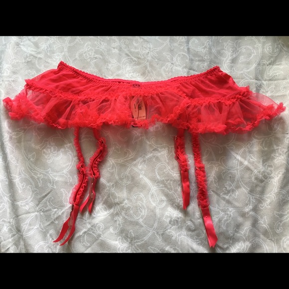 Victoria's Secret Valentines Garter Belt