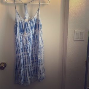 Cloth and Stone Anthropologie Tye Dye mini dress