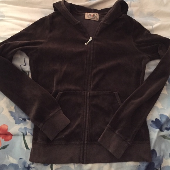 Juicy couture velour jacket size medium