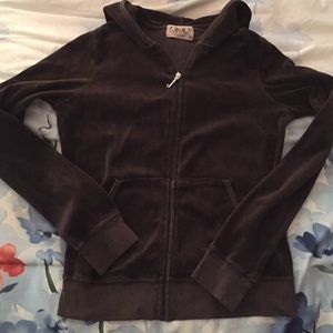 Juicy couture velour jacket size medium