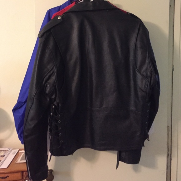 Leather Riding Jacket - Picture 3 of 4