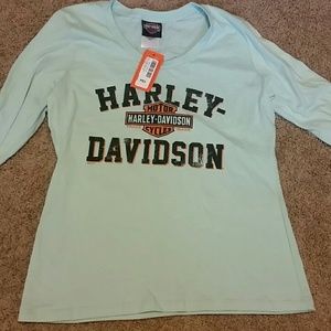 Long sleeve Harley top