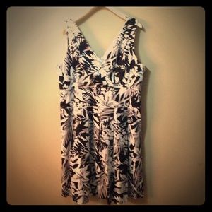 White House Black Market V-Neck Dress